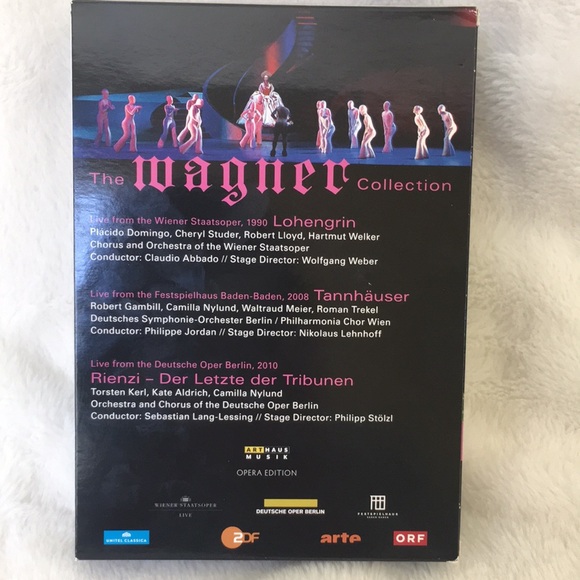 The Wagner Collection 5 DVD Boxed Set ArtHaus Musik Opera Edition - Picture 2 of 16